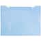 JAM Paper 9.75" x 13" Two-Tone Light Blue Plastic Button & String Tie Closure Envelopes, 12ct.